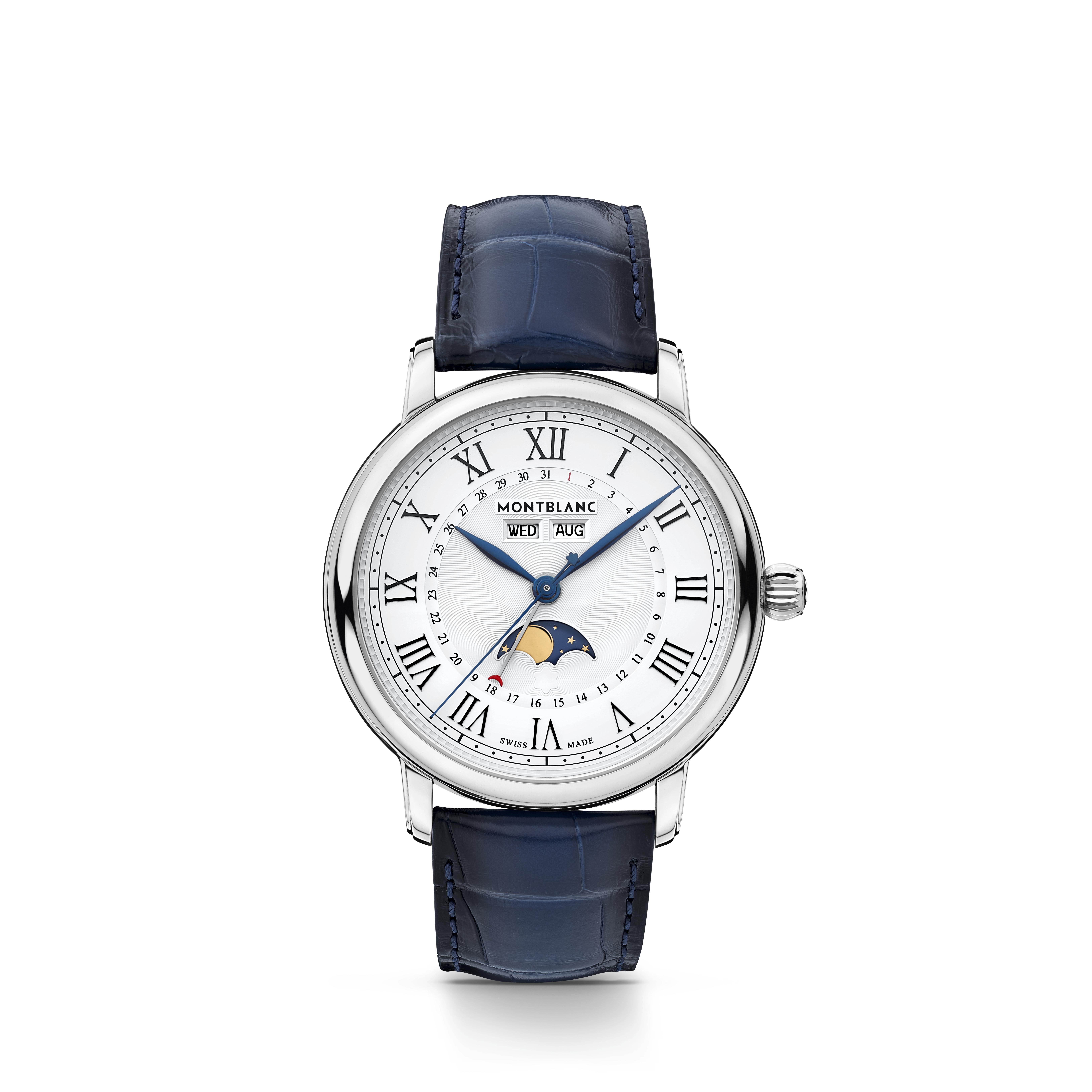 ✨Ꮮ出品✨ Montblanc Star Legacy Full Calendar 42 mm in Stainless Steel
